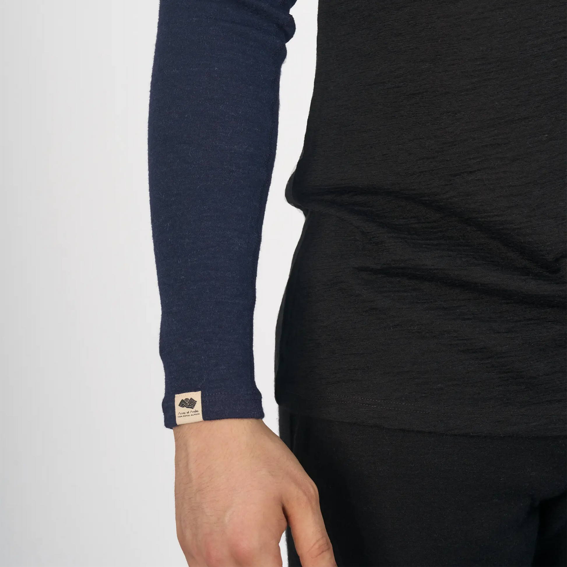 mens moisture wicking sleeve color natural blue