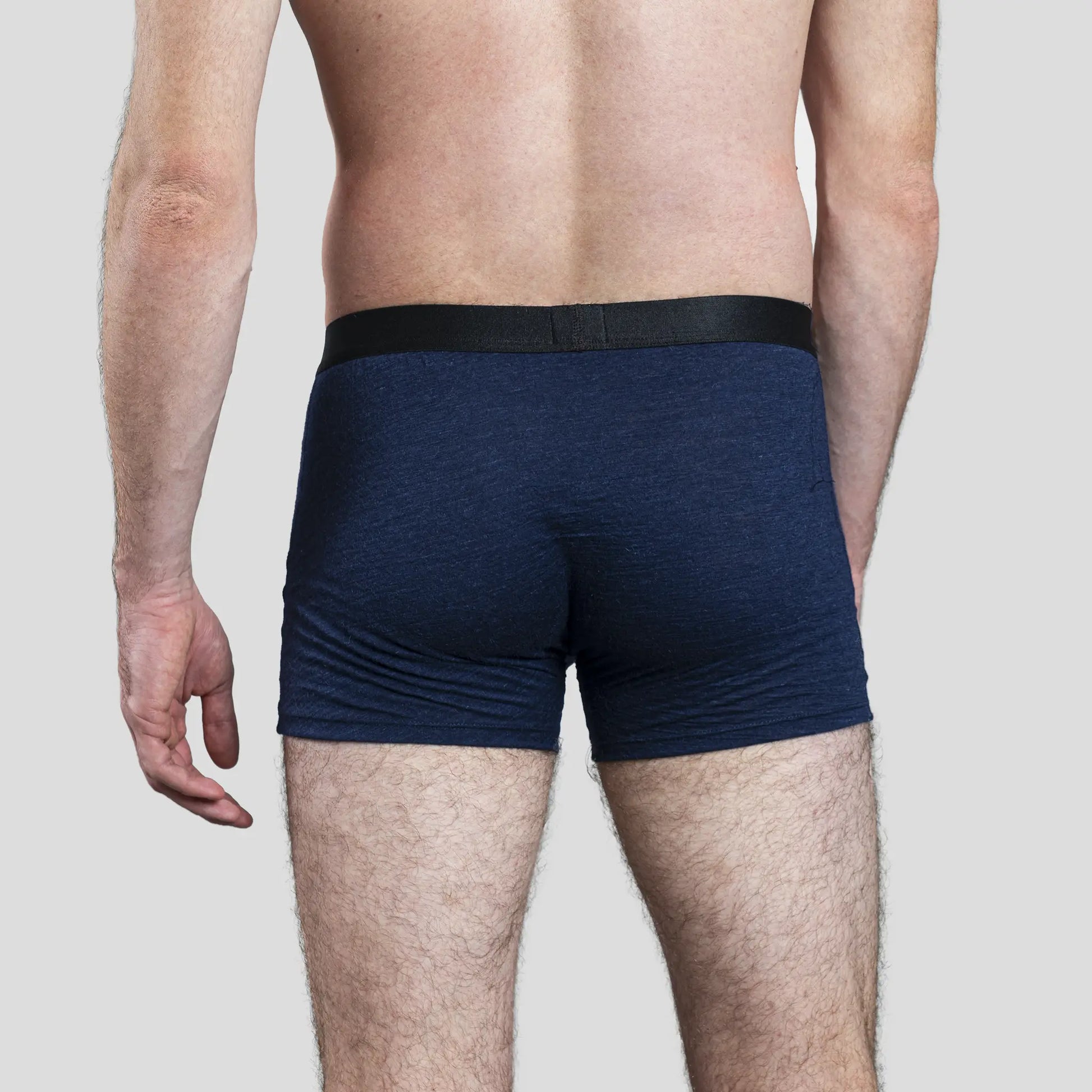 mens travel underwear boxer briefs color navy blue