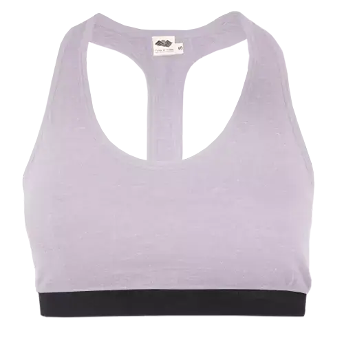 womens most comfortable sports bra ultralight color lilac
